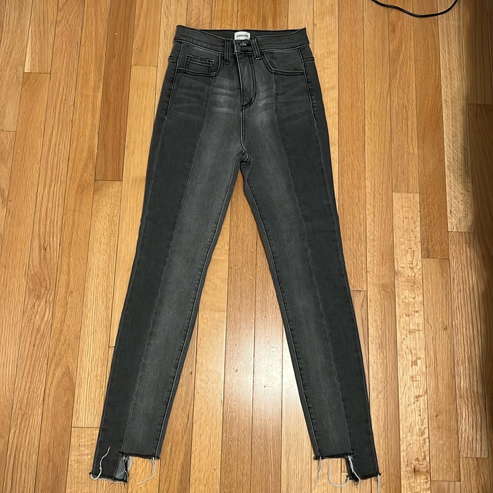 high rise skinny jean